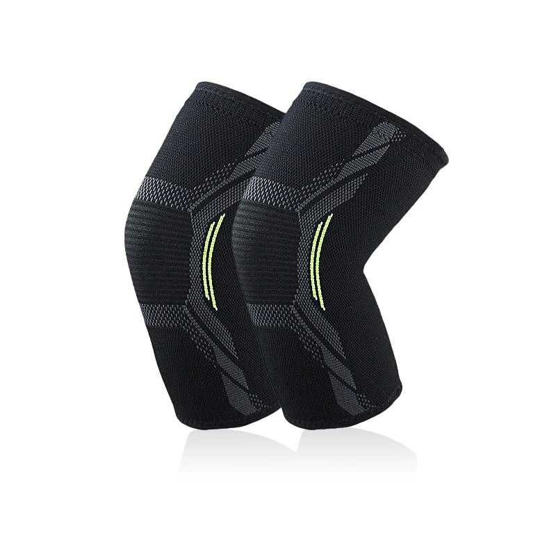 Running Gear In The Cold - 싱글 니트 나일론 스포츠 무릎 패드,