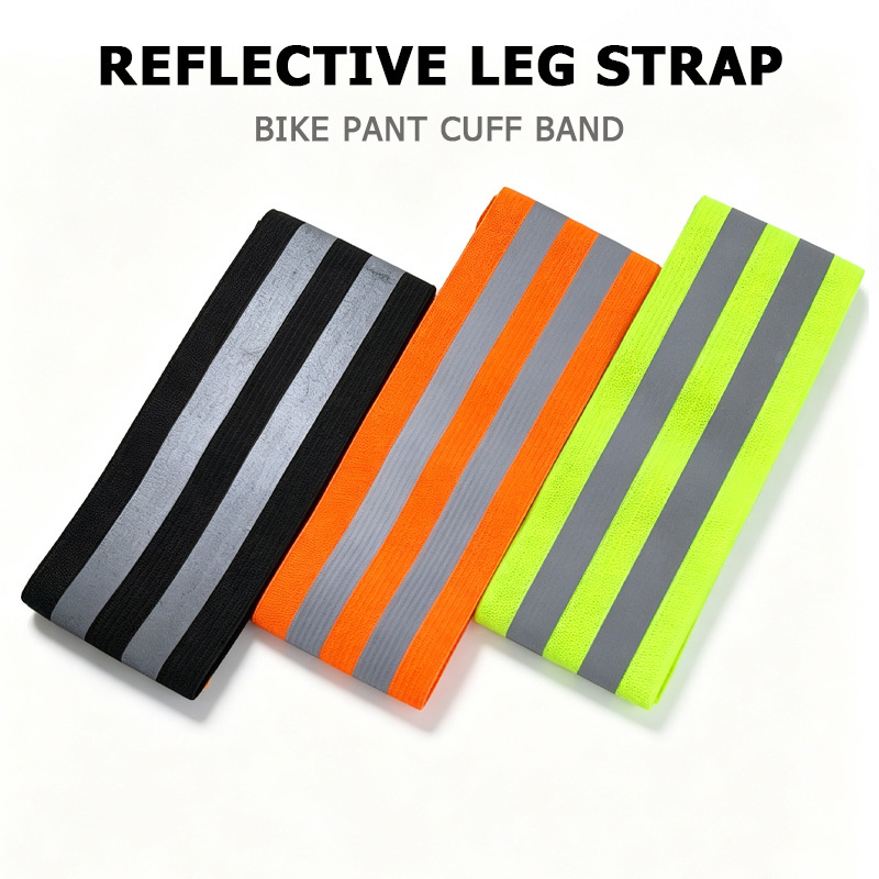 Running Gear High Vis - 반사 레그 스트랩 자전거 바지 커프