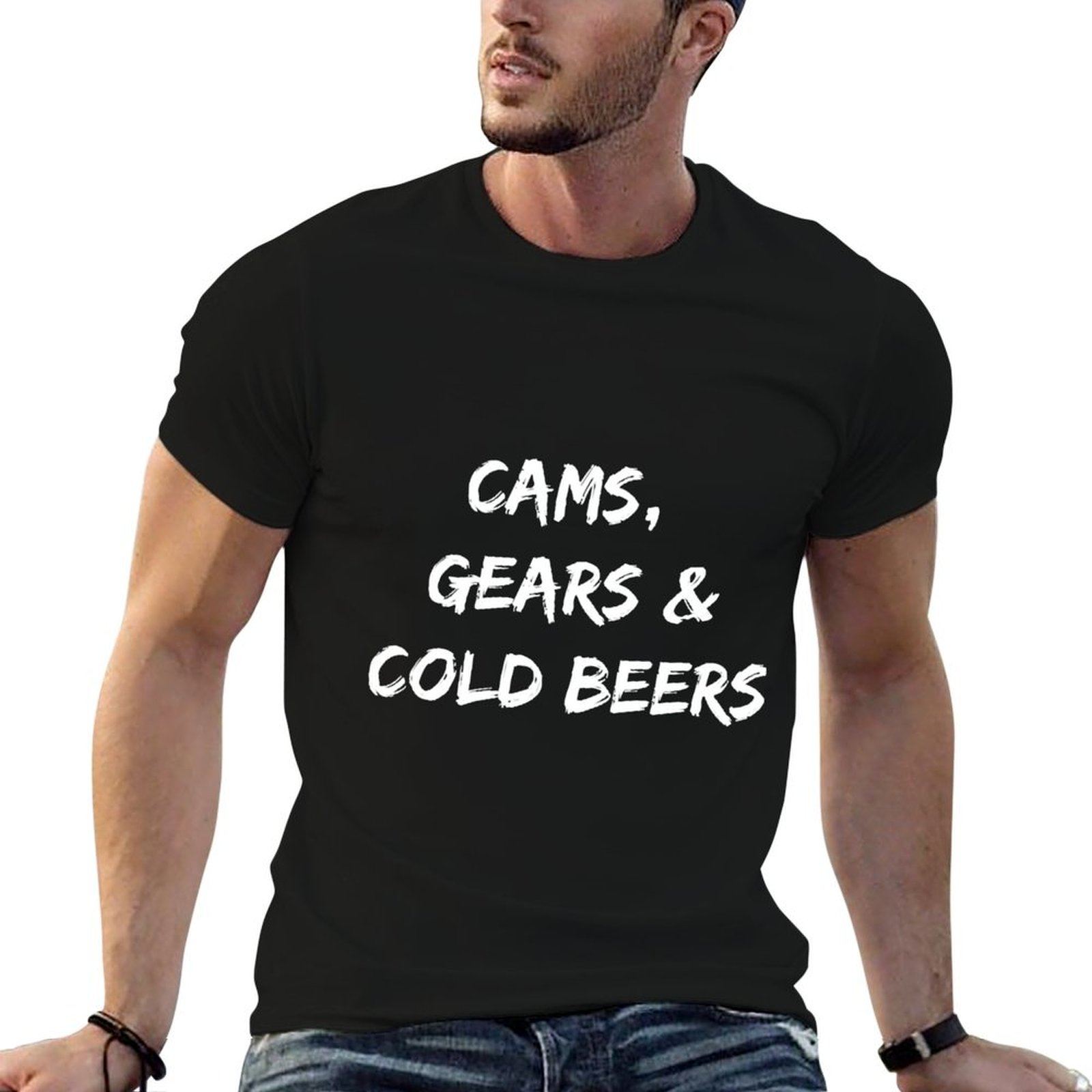Cams, Gears & Cold Beers 티셔츠 러 - Running Gear In The Cold 리뷰 및 가격
