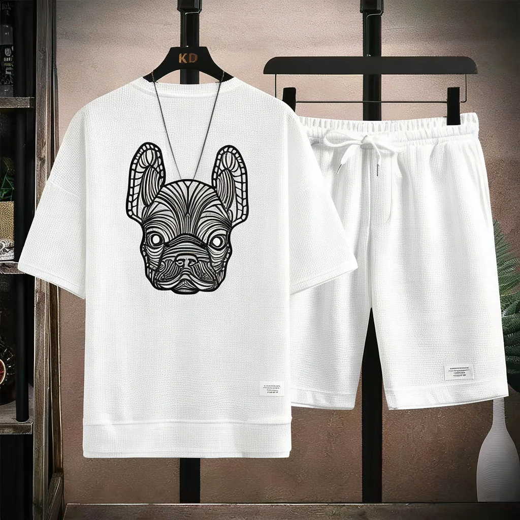 여름 남성용 속건 캐주얼 반팔 티셔츠 및 반바지 세트  - Running Gear 리뷰 및 가격