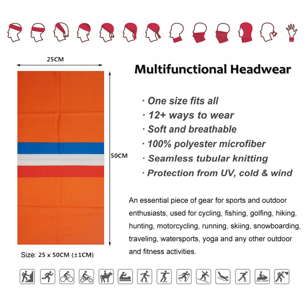 유럽 국가 얼굴 및 목 각반, 국기 반다나, 야외 머리 - Running Gear 리뷰 및 가격