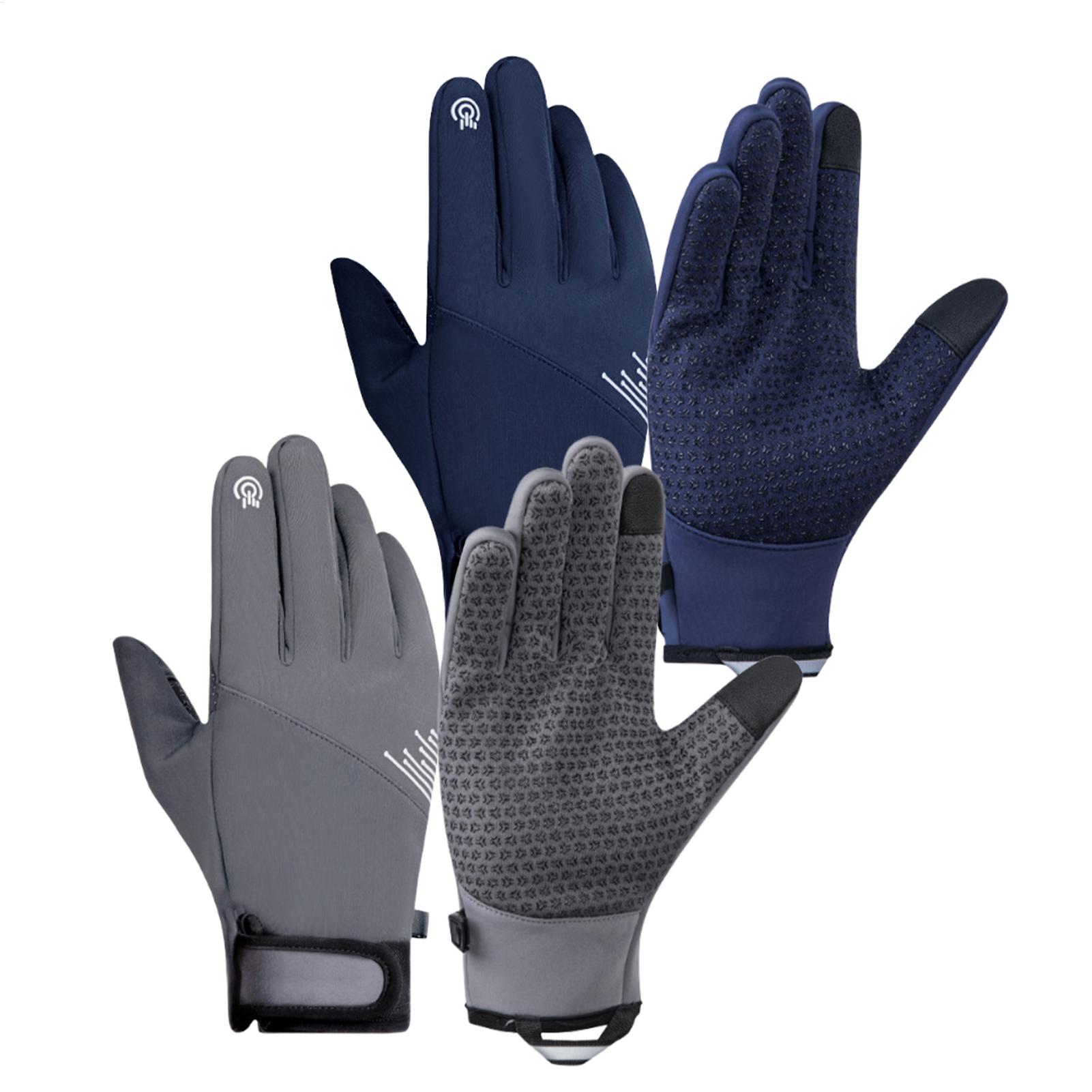 1 쌍 겨울 장갑 방풍 터치 스크린 추운 날씨 장비 달 - Running Gear For Cold Weather 리뷰 및 가격